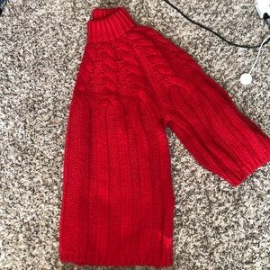 Cozy, red Women’s sweater